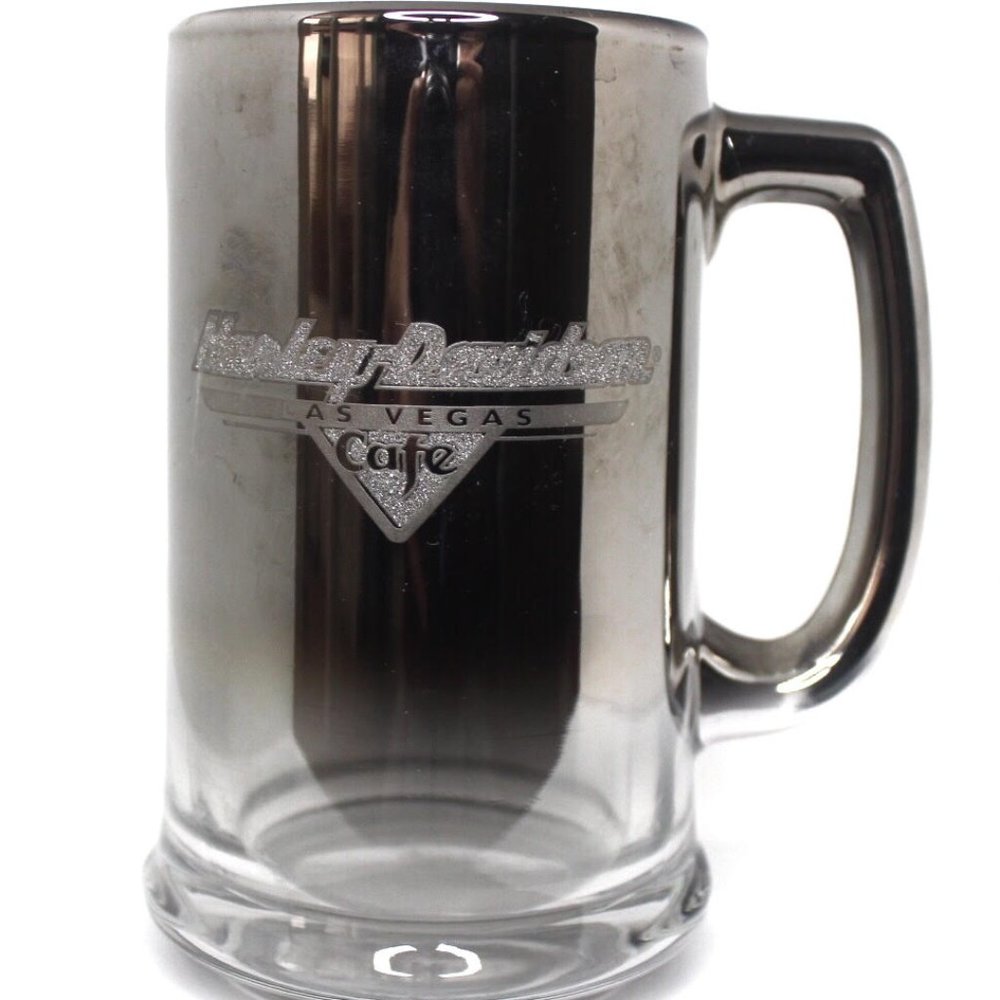 Harley Davidson Las Vegas Cafe Mug in Silver Gray